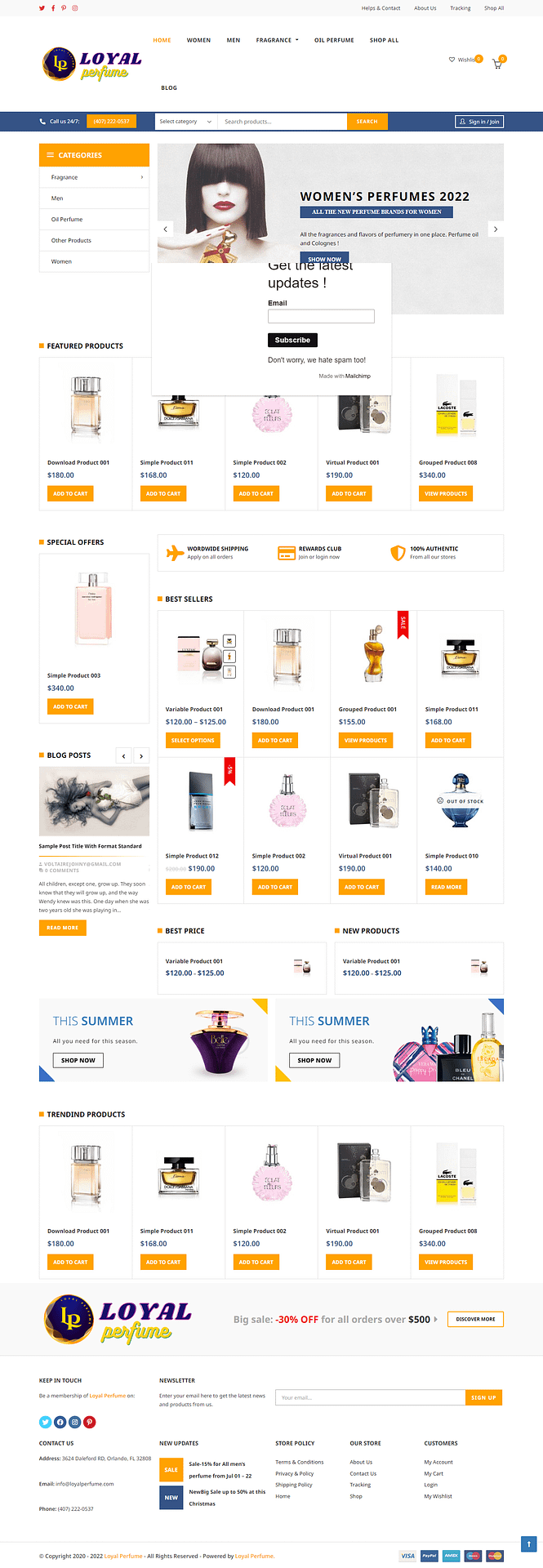 Loyal Perfume  Home Page | www.loyalperfume.com